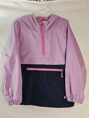 OshKosh B'gosh Pink Lilac Girls Windbreaker Hoodie 6